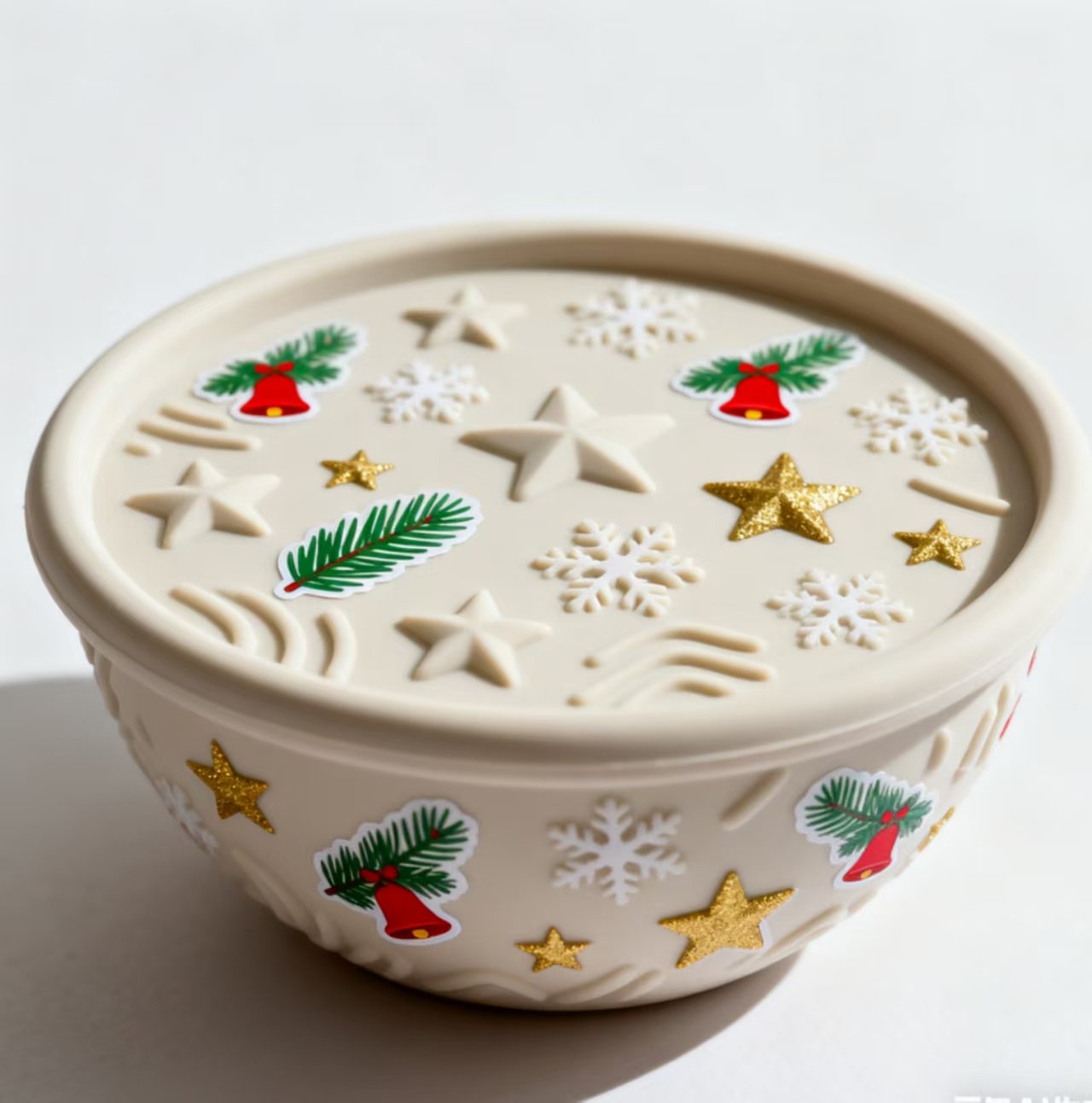 Christmas silicone bowls Supplie - Custom Christmas Silicone Bowls - Z.S.R.