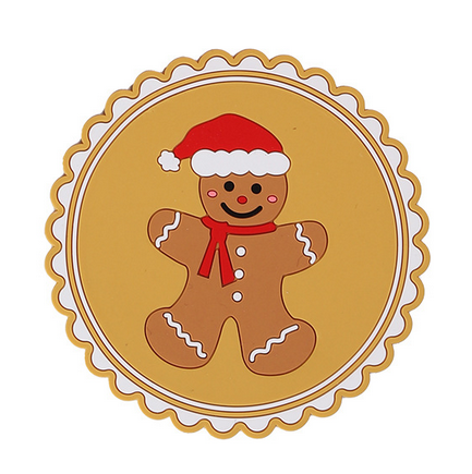 Christmas silicone coasters Molding factory - Custom Christmas Silicone Coasters - Z.S.R.