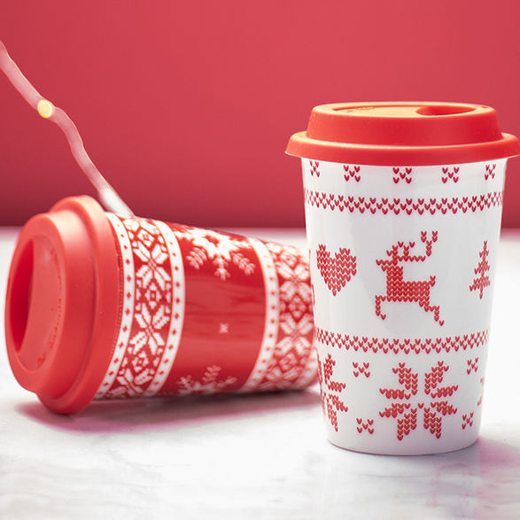 Christmas silicone cups Molding factory - Custom Christmas Silicone Cup - Z.S.R.