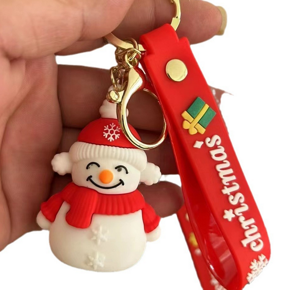 Christmas silicone keychains Supplier - Custom Christmas Silicone Keychains - Z.S.R.