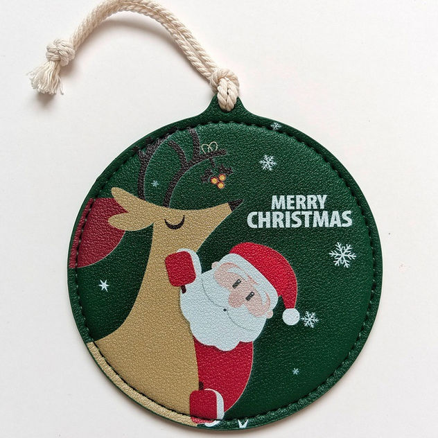Christmas silicone leather mats Molding factory - Custom Christmas Silicone Leather Mats - Z.S.R.