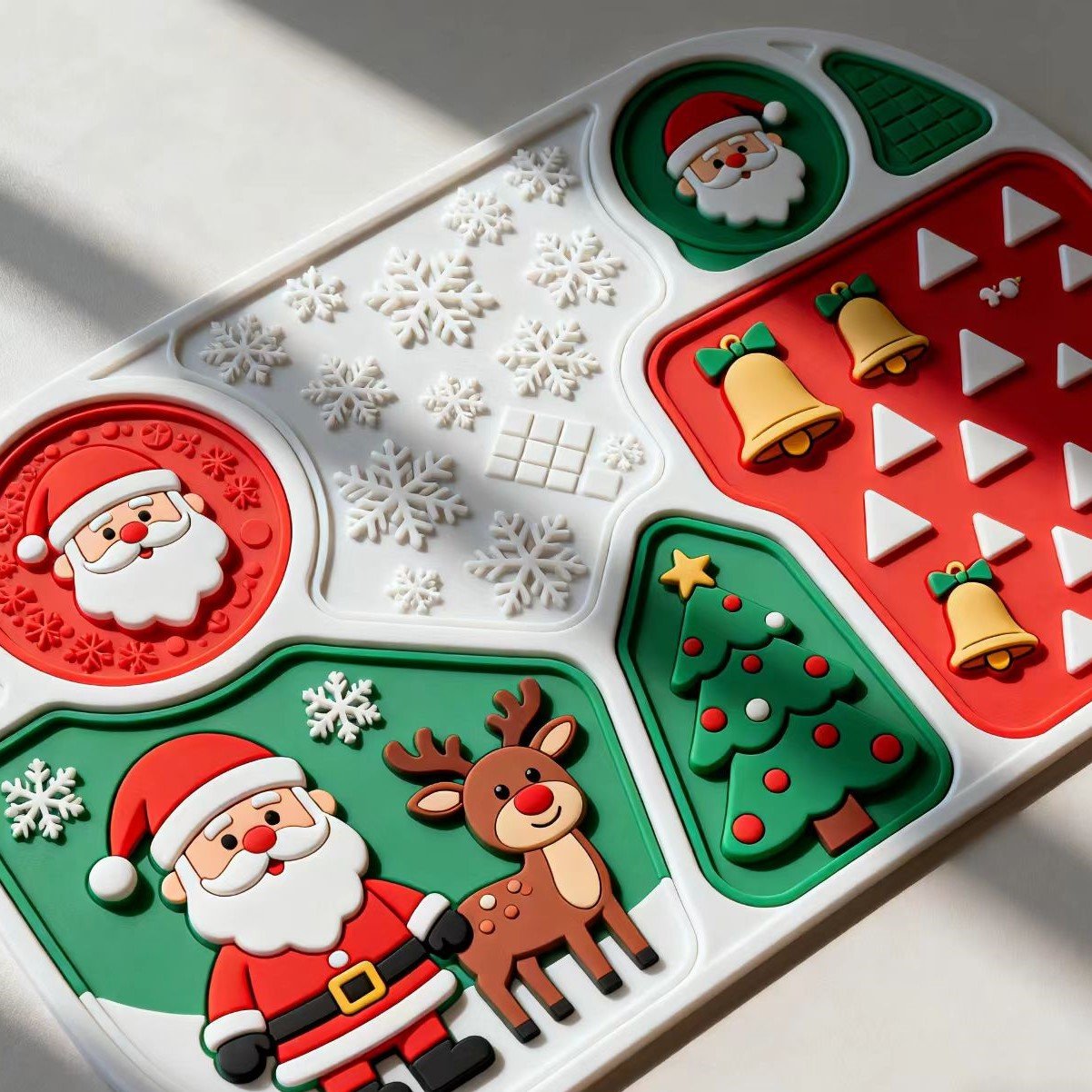 Christmas silicone lick mats Manufacturer - Custom Christmas Silicone Lick Mats - Z.S.R.