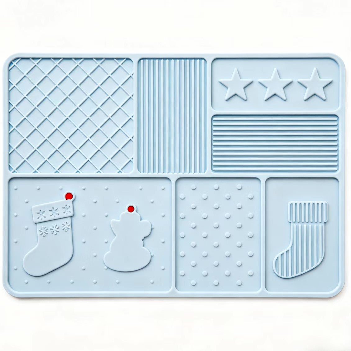 Christmas silicone lick mats Molding factory - Custom Christmas Silicone Lick Mats - Z.S.R.