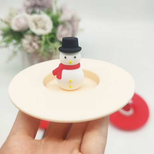 Christmas silicone lids Supplier - Custom Christmas Silicone Lids - Z.S.R.