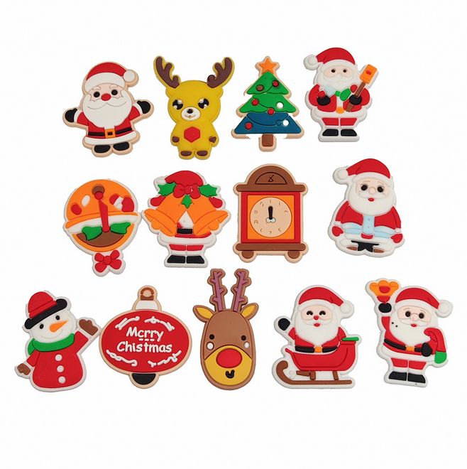 Christmas silicone patches Supplier - Custom Christmas Silicone Patches - Z.S.R.