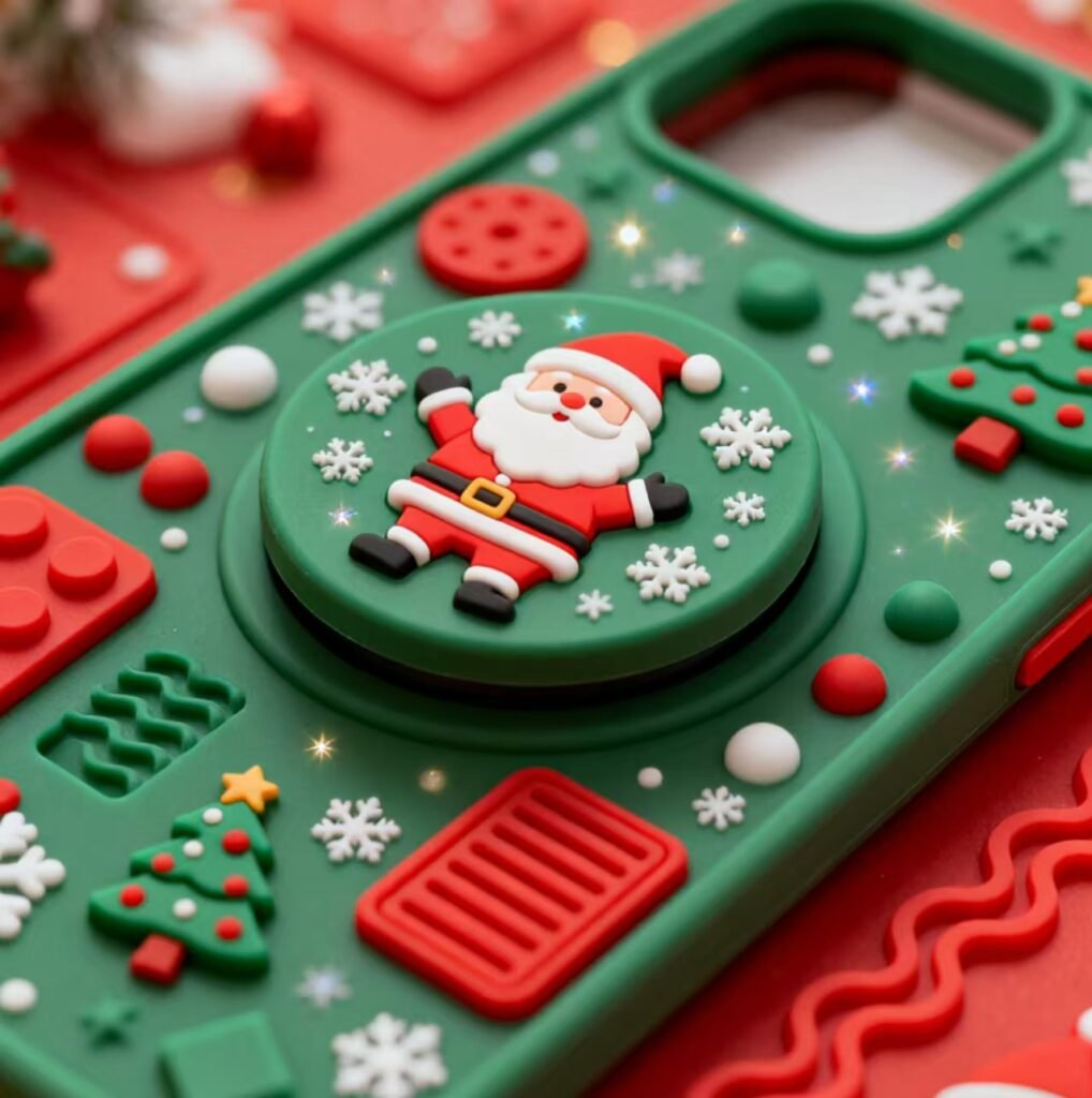 Christmas silicone phone holders Manufacturing - Custom Christmas Silicone Phone Holders - Z.S.R.