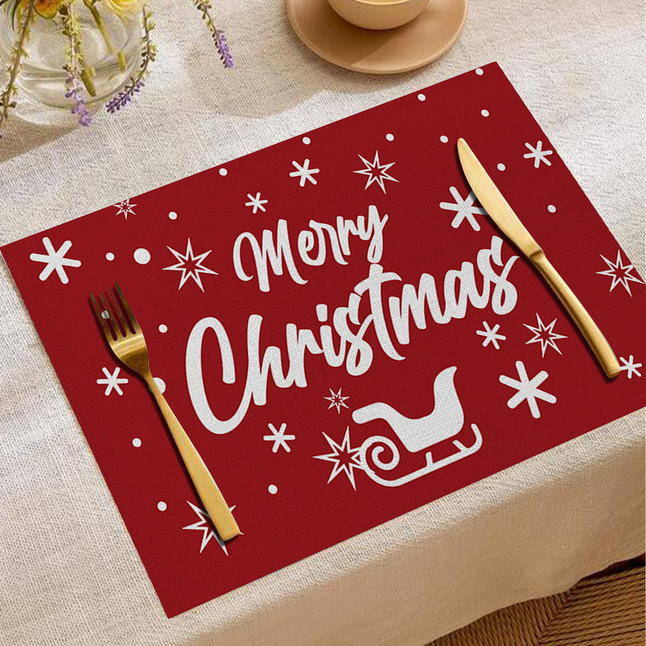 Christmas silicone placemats Manufacturing - Custom Christmas Silicone Placemats - Z.S.R.