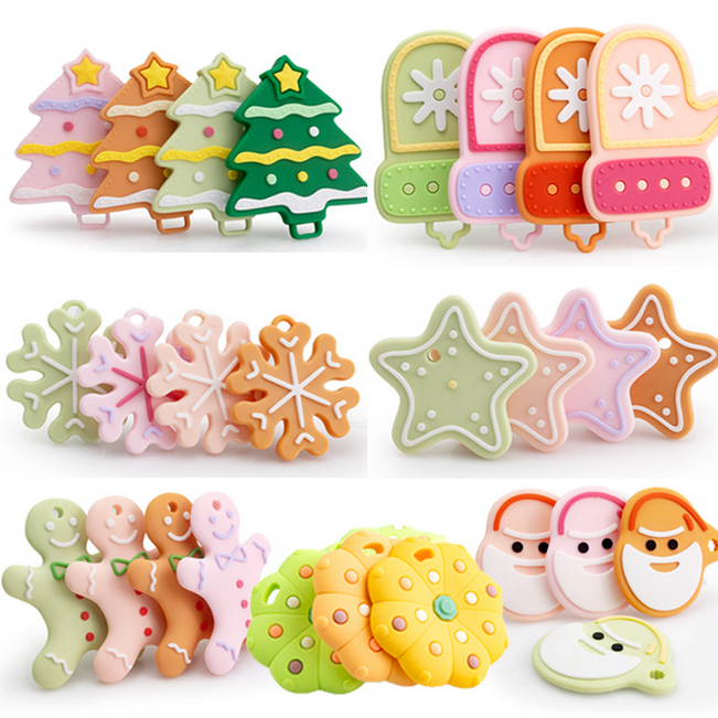 Christmas silicone teethers Manufacturer - Christmas Silicone Products - Z.S.R.