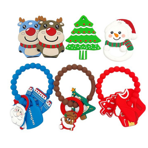 Christmas silicone teethers Supplier - Christmas Silicone Products - Z.S.R.