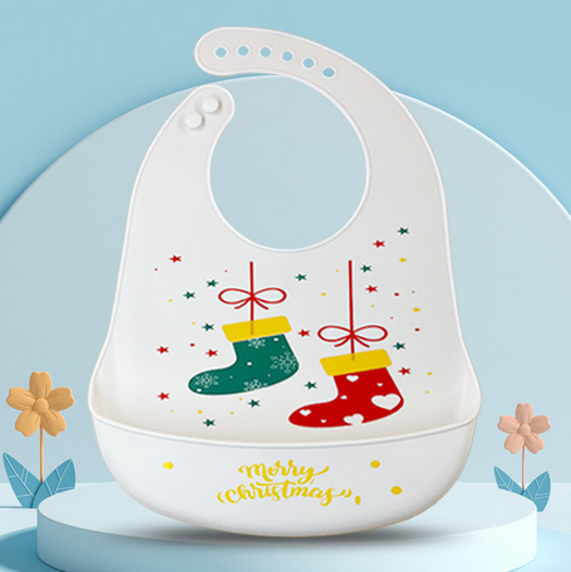 Custom Christmas Silicone Bibs 134 Custom Christmas silicone bibs - Custom Christmas Silicone Bibs - Z.S.R.