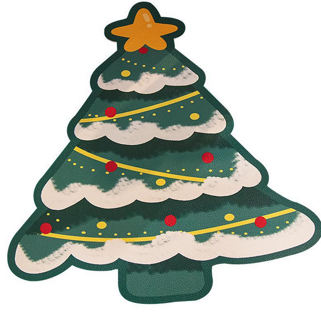 Custom Christmas silicone leather mats - Custom Christmas Silicone Leather Mats - Z.S.R.