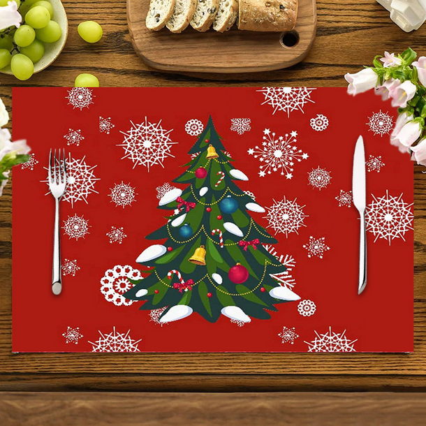 Custom Christmas silicone placemats - Custom Christmas Silicone Placemats - Z.S.R.