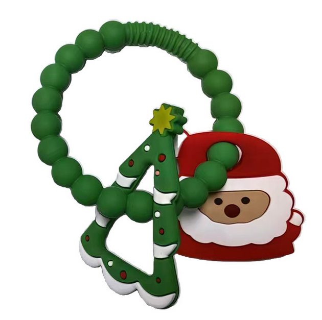 Custom Christmas silicone teethers - Custom Christmas Silicone Teethers - Z.S.R.