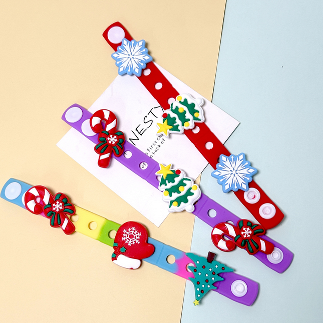 Customized Christmas silicone bands - Custom Christmas Silicone Bands - Z.S.R.