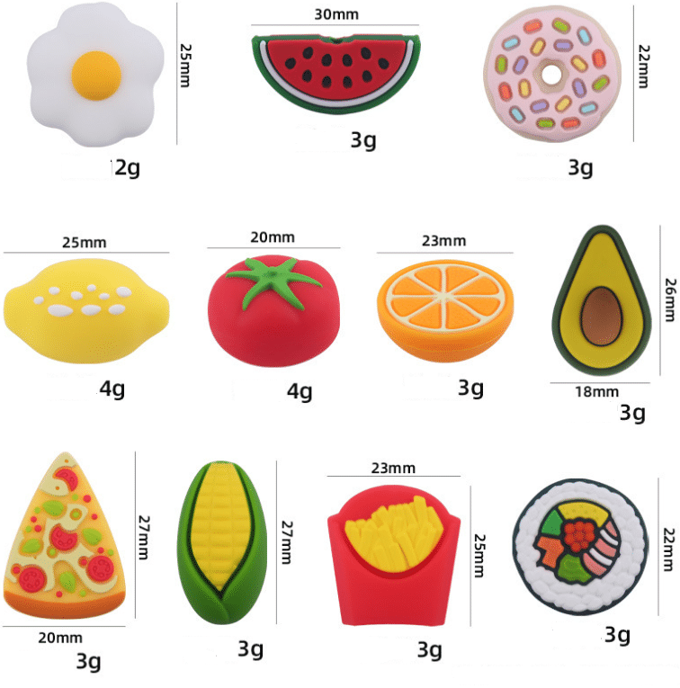 Silicone beads shape and size - Silicone Beads - Z.S.R.