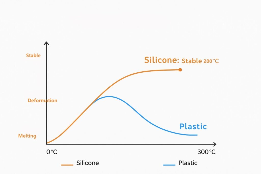 High temperature resistance performance comparison chart - Can silicone withstand high temperatures? - Z.S.R.