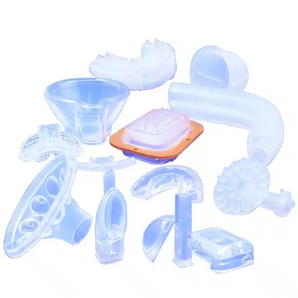 Custom medical silicone spare parts