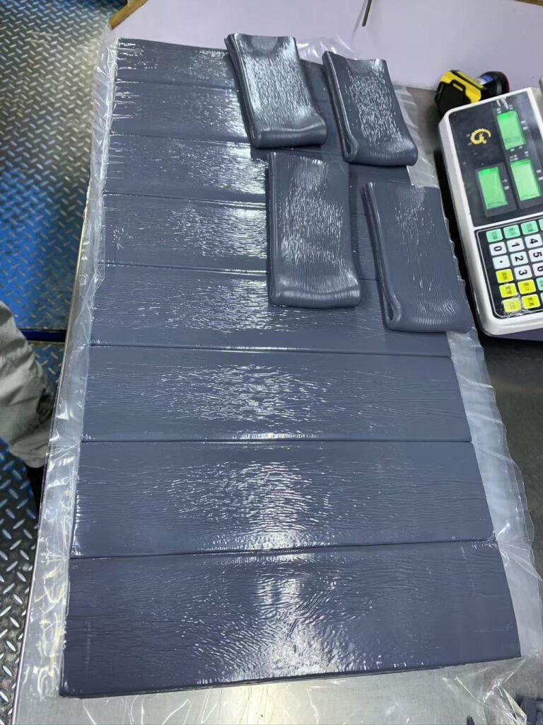 Cutting silicone material