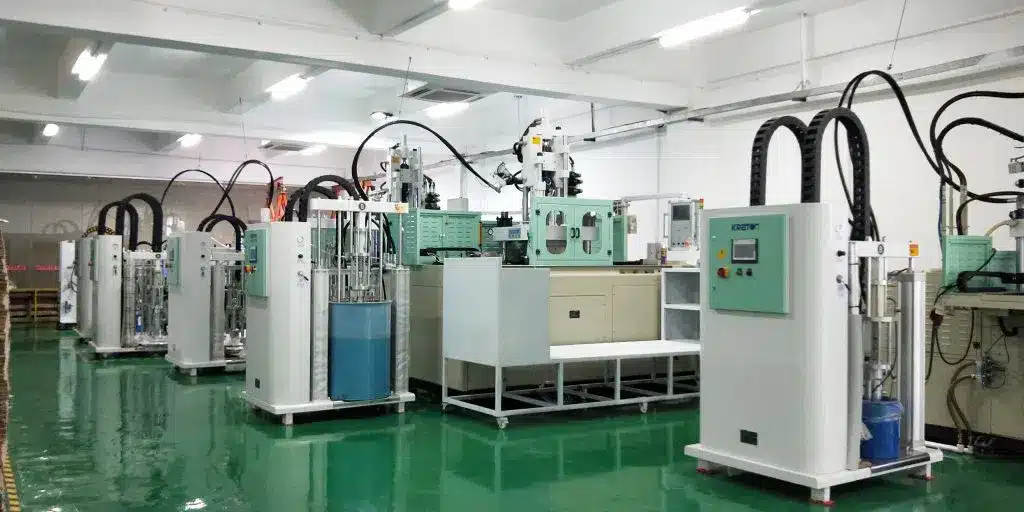 LSR molding work shop 1024x512.jpg 1 - Top 10 Custom silicone molding services Factory in China - Z.S.R.