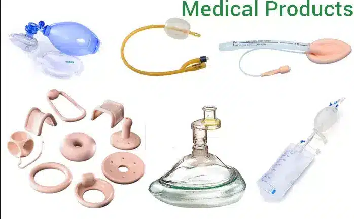 
Medical grade silicone use