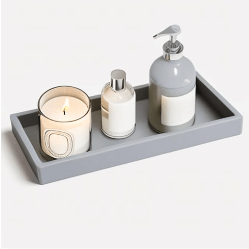 Silicone Bathroom Vanity Trays Supplies