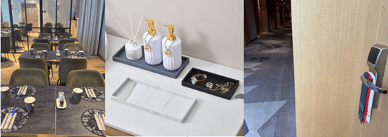 What kind of Silicone Products Used in hospitality-hotels and restaurants industry?