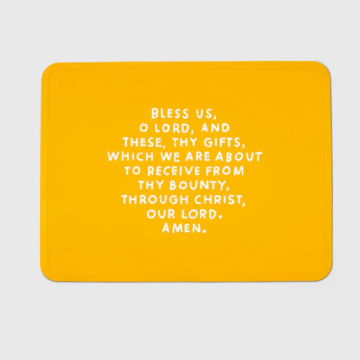 Customized Orange Silicone placemat - Silicone Placemats - Z.S.R.