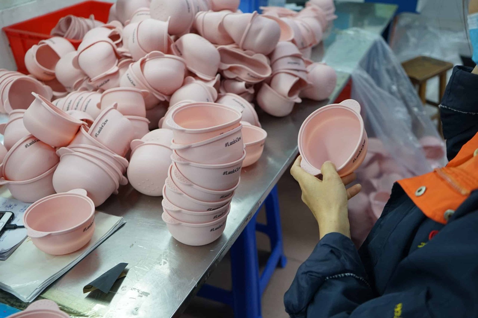 Final QC silicone products 1 scaled - How to create private silicone shower scrubber or body scrubber? - Z.S.R.