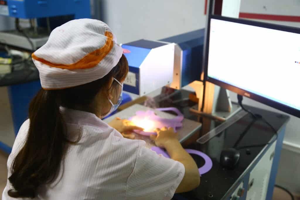 Laser Engraving silicone baby bibs - Silicone Necklaces - Z.S.R.