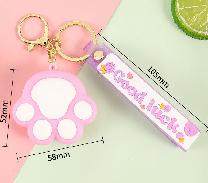 Silicone key chain size - Silicone Keychains - Z.S.R.