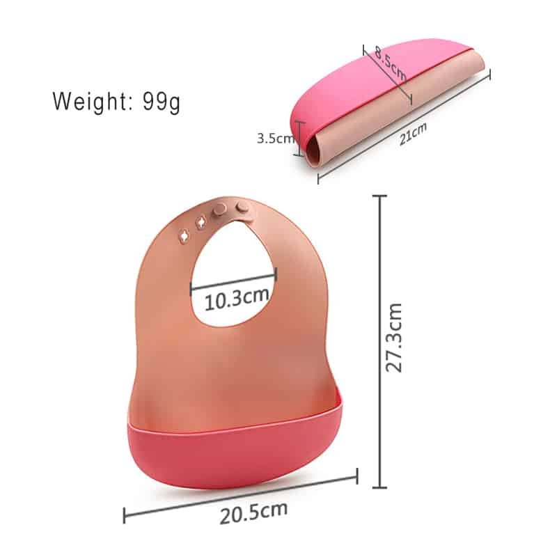 Size silicone baby bibs - Silicone Bibs - Z.S.R.