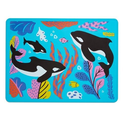 dripping multi colored baby placemat - How to create private silicone placemats? - Z.S.R.