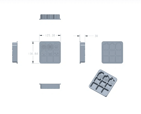 silicone mold 3D drawing - How to create private silicone molds? - Z.S.R.