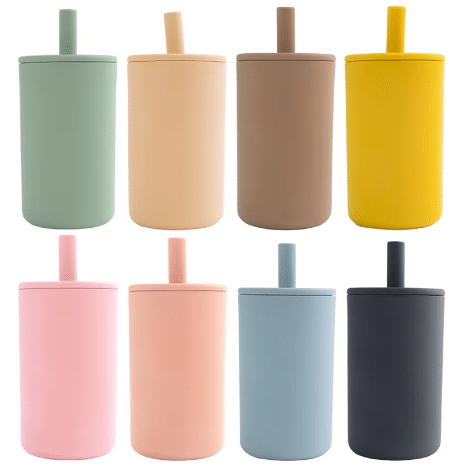 Custom Baby Sippy Cup - silicone cups - Z.S.R.