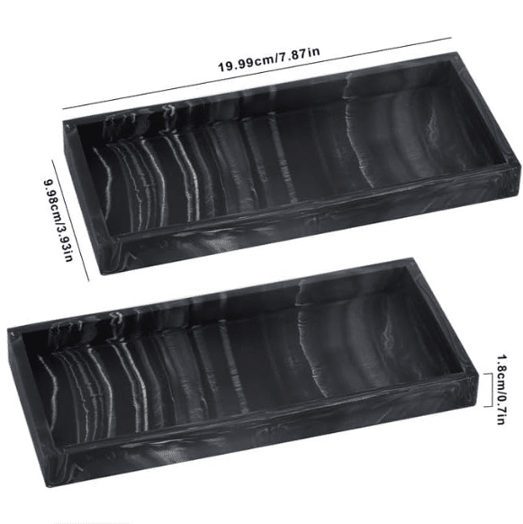 Custom Silicone Bathroom Vanity Trays - Silicone Trays - Z.S.R.