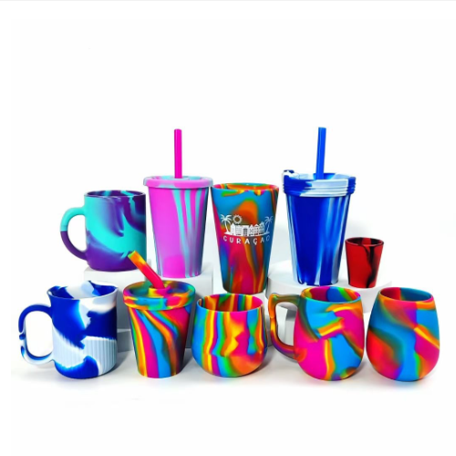 silicone cups 47 Custom silicone straw cup Manufacturing 1 - silicone cups - Z.S.R.