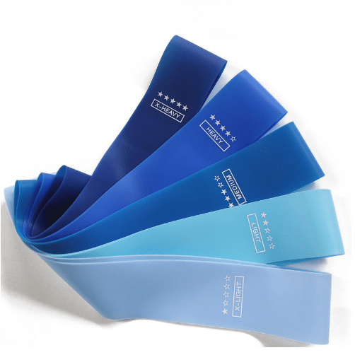 Screen printing Silicone Resistance loop Exercise Bands - Silicone Bands - Z.S.R.