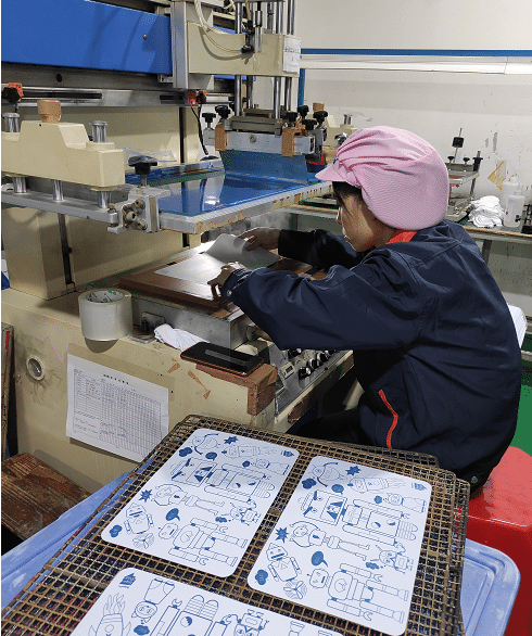 Silk screen printing silicone products - Silicone Bowls - Z.S.R.