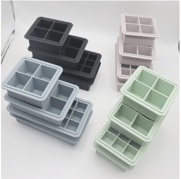 Squre silicone ice cube tray - Silicone Trays - Z.S.R.