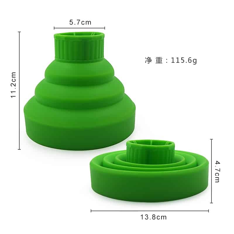 Collapsible Silicone Hair Dryer Diffuser cover size - Silicone Covers - Z.S.R.