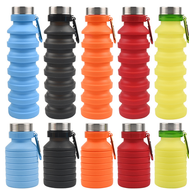 Silicone collapsible water bottles Manufacturer - Silicone Bottles - Z.S.R.