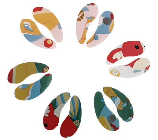 Heat transfer printing silicone patches - Silicone Patches - Z.S.R.