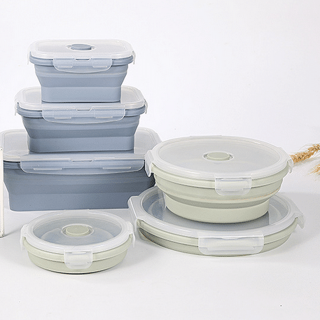 Silicone collapsible food containers Molding factory - Silicone Containers - Z.S.R.