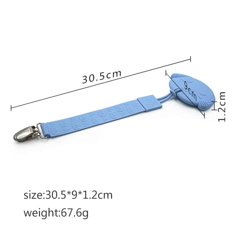 Custom SILICONE PACIFIER CLIPS - Silicone Pacifier Clips - Z.S.R.