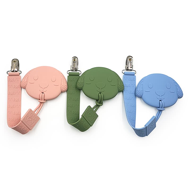 SILICONE PACIFIER CLIPS Colors - Silicone Pacifier Clips - Z.S.R.