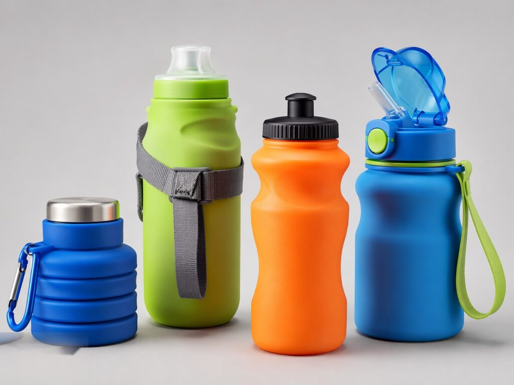 01 Drinking Bottles 4x3 - Silicone Bottles - Z.S.R.