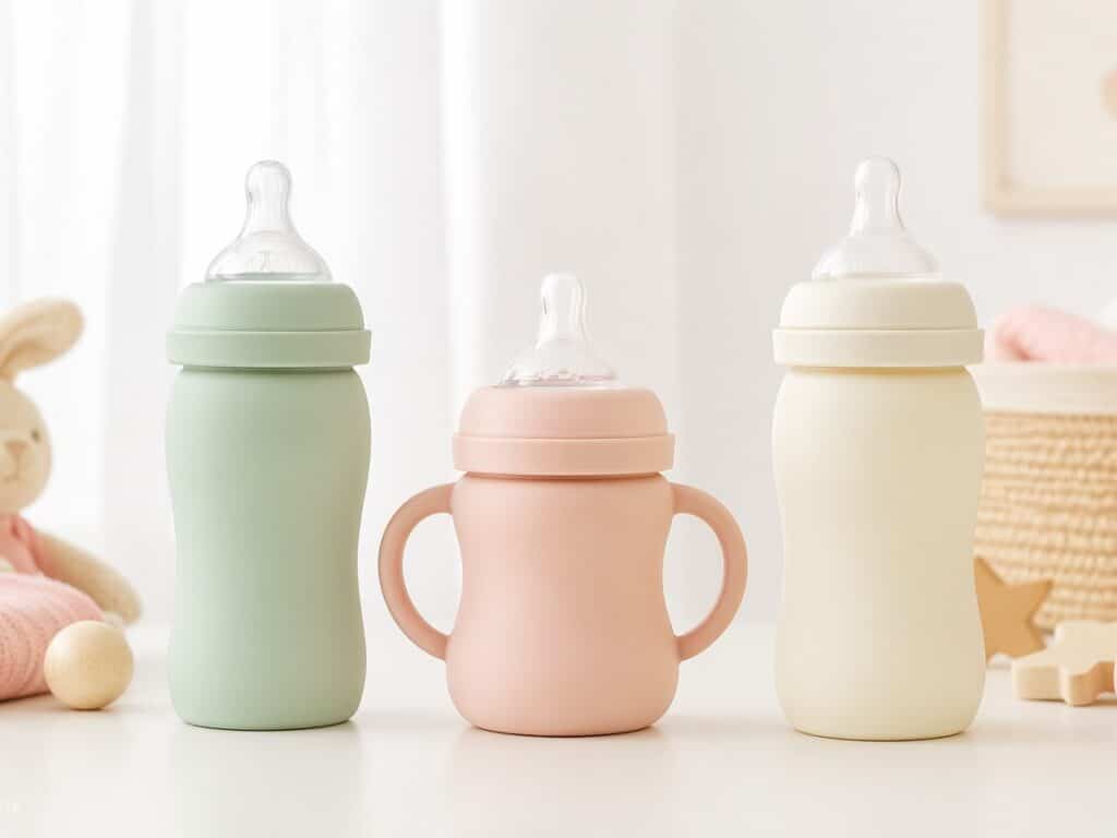02 Baby Feeding Bottles 4x3 - Silicone Bottles - Z.S.R.