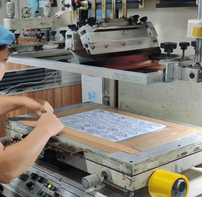 Printed silicone coloring mat - Custom Reusable Silicone Coloring Mat | French 2020 Project - Z.S.R.