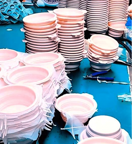 Silicone bowl shavings - Custom Foldable Silicone Bowl | German 2022 Project - Z.S.R.
