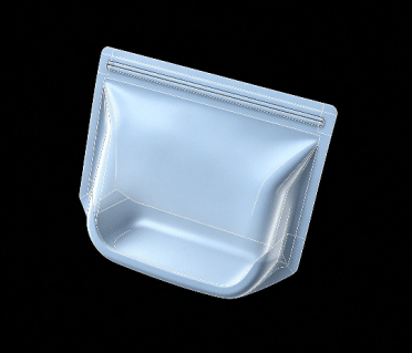 3D engineering drawing of silicone food bag